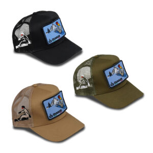 Cappellino in 100% cotone con patch personalizzata