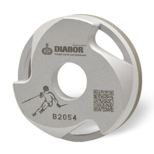 Slotted Snowglide grinding wheel