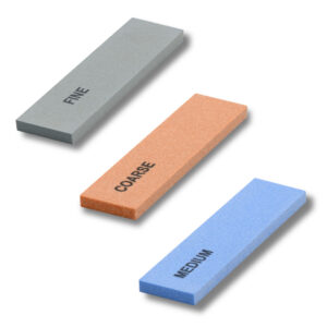 Kit 3 placchette in ceramica per affilatura manuale di sci e snowboard